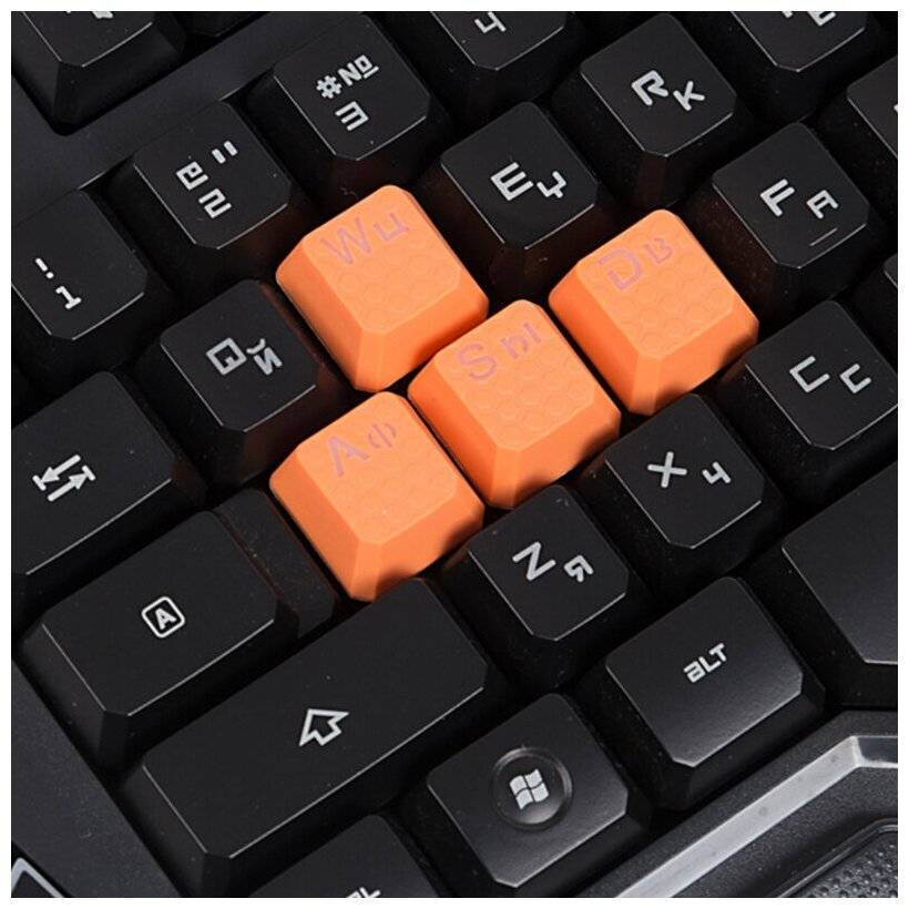 Купить - Клавиатура A4 Bloody B314 черный USB Multimedia for gamer LED (подставка для запястий) Клавиатура A4 Bloody B314 черный USB Multimedia for gamer LED (подставка для запястий) – фото