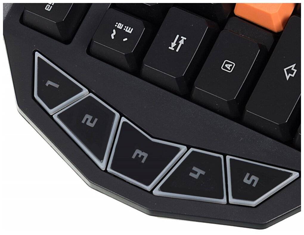 Купить - Клавиатура A4 Bloody B314 черный USB Multimedia for gamer LED (подставка для запястий) Клавиатура A4 Bloody B314 черный USB Multimedia for gamer LED (подставка для запястий) – фото