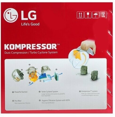 Купить - Пылесос LG VK89309H Пылесос LG VK89309H – фото