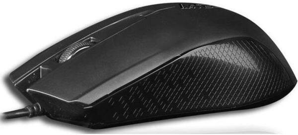 Купить - Мышь A4Tech OP-760 черный оптическая (1200dpi) USB (3but) Мышь A4Tech OP-760 черный оптическая (1200dpi) USB (3but) – фото