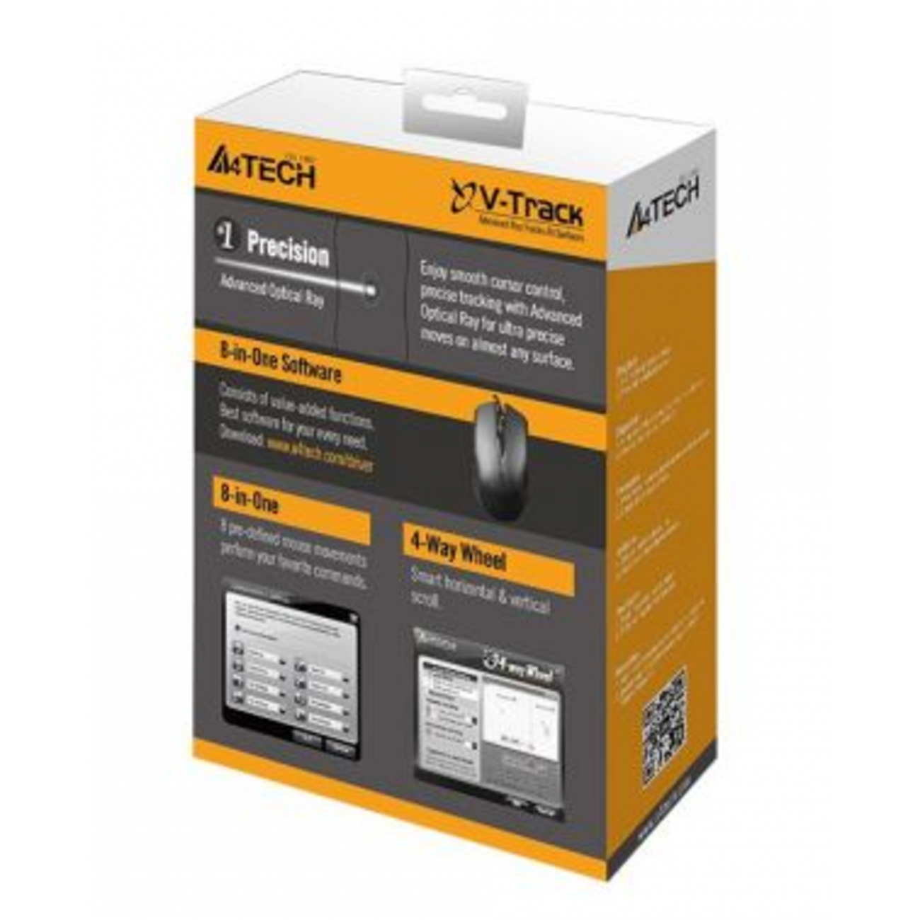 Купить - Мышь A4Tech OP-760 черный оптическая (1200dpi) USB (3but) Мышь A4Tech OP-760 черный оптическая (1200dpi) USB (3but) – фото