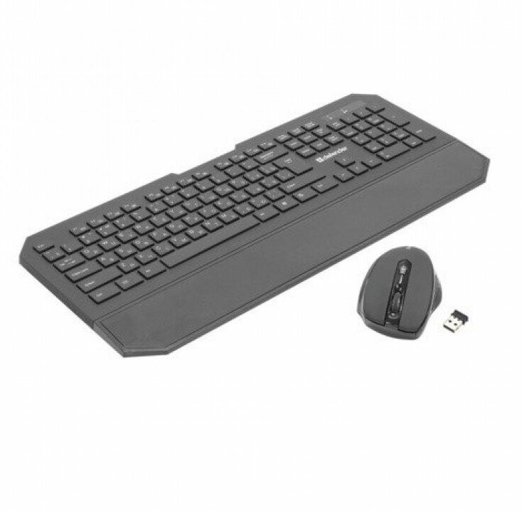 Купить - Клавиатура + мышь DEFENDER Berkeley C-925 Nano B Черный Клавиатура + мышь DEFENDER Berkeley C-925 Nano B Черный – фото