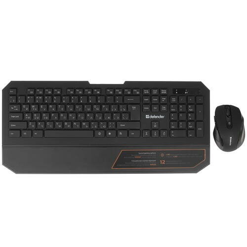 Купить - Клавиатура + мышь DEFENDER Berkeley C-925 Nano B Черный Клавиатура + мышь DEFENDER Berkeley C-925 Nano B Черный – фото