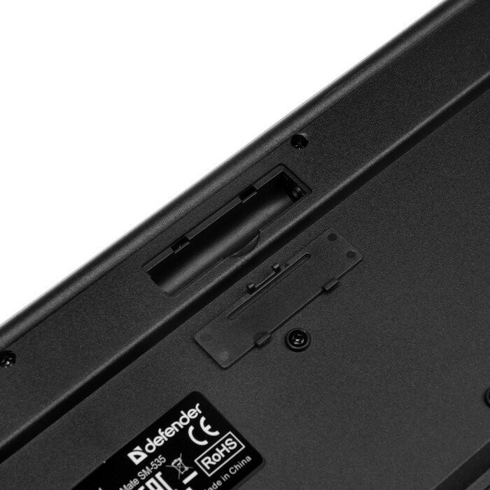 Купить - Клавиатура Defender UltraMate SM-535 RU Wireless, Black, мультимедиа Клавиатура Defender UltraMate SM-535 RU Wireless, Black, мультимедиа – фото