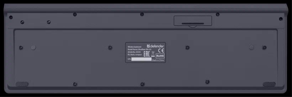 Купить - Клавиатура Defender UltraMate SM-535 RU Wireless, Black, мультимедиа Клавиатура Defender UltraMate SM-535 RU Wireless, Black, мультимедиа – фото